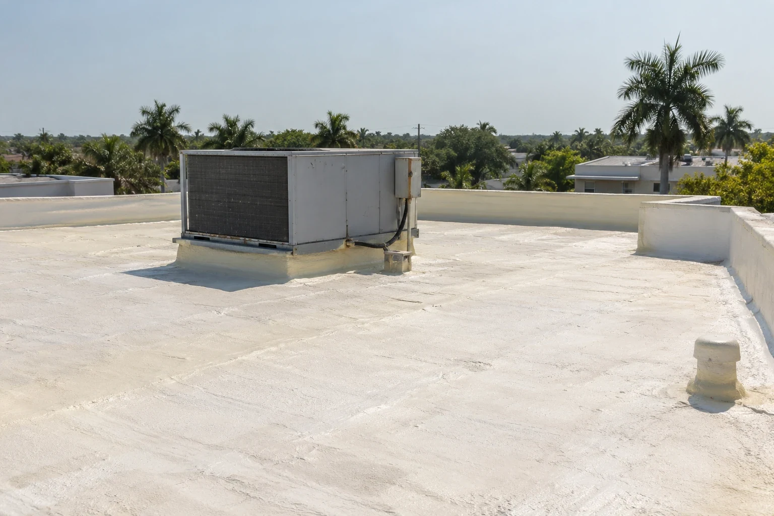 Commercial Spray Polyurethane Foam Roofing in Round Rock, TX