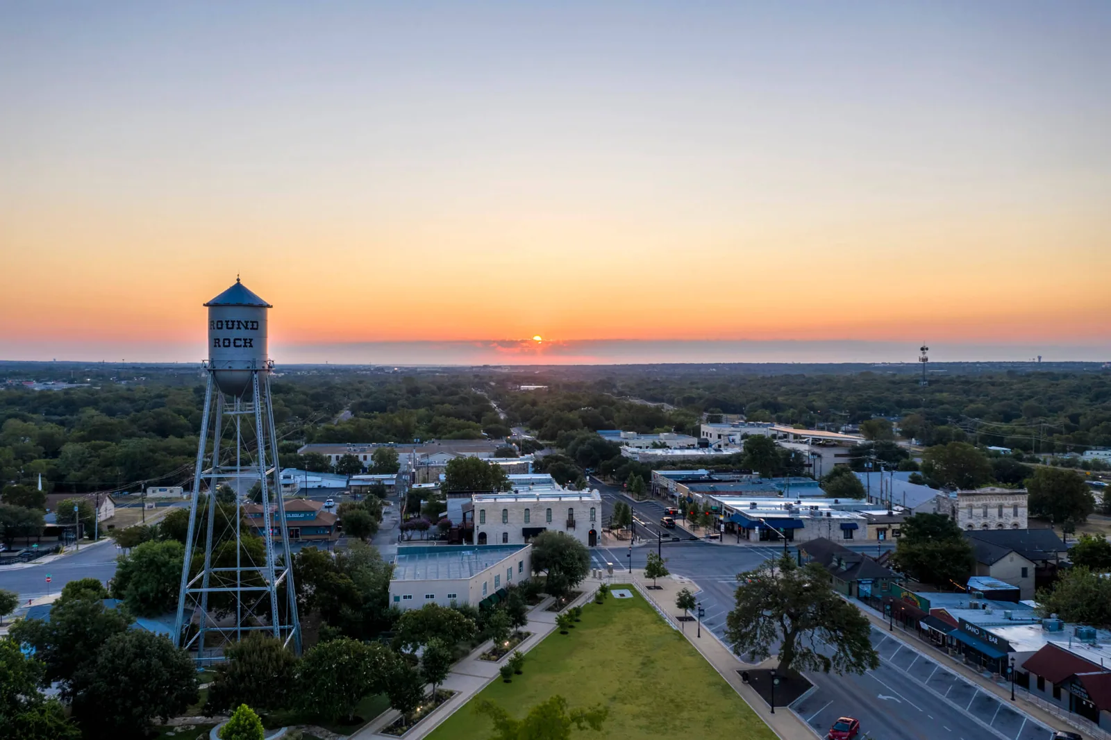 Commercial Roofing in Downtown Round Rock, TX