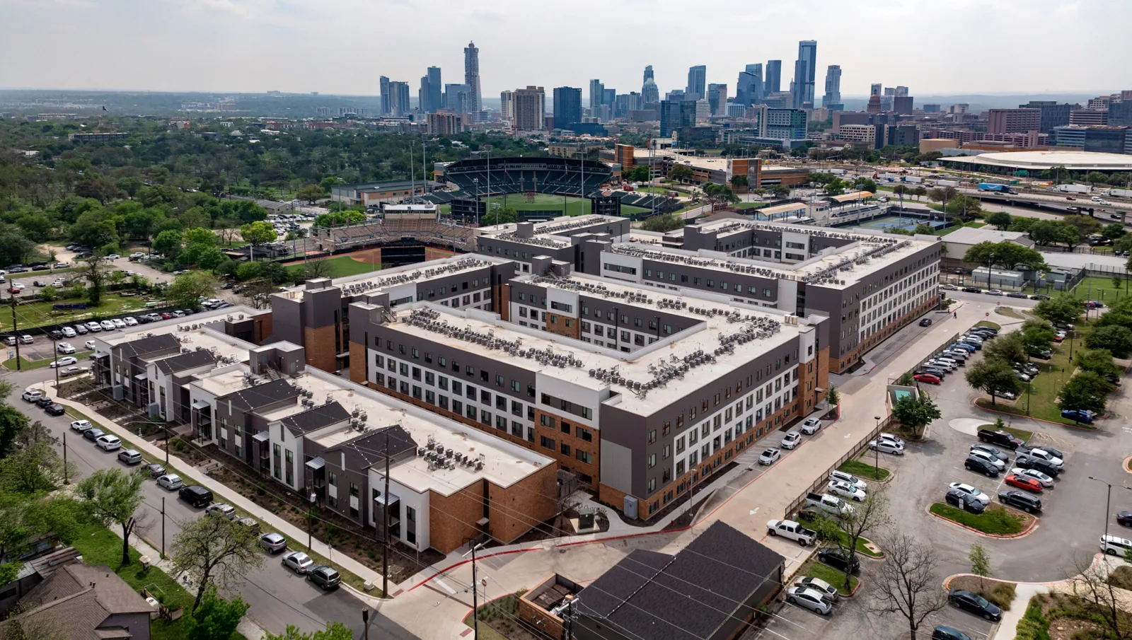 Commercial Roofing at University Boulevard Higher-Education District, Round Rock, TX