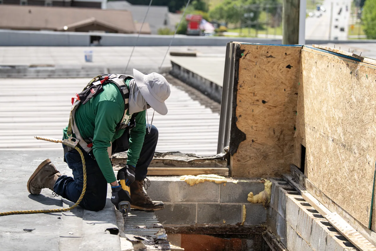 Commercial Roof Recover and Overlay in Round Rock, TX